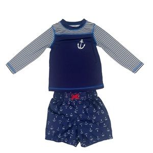 Cat & Jack Boy Anchor 2 pc Set 2T